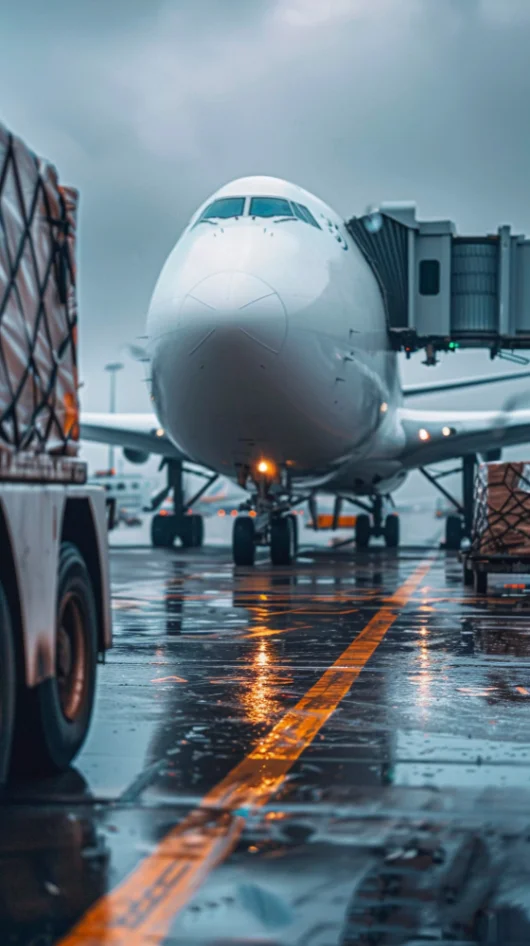 transporte aereo de mercancias